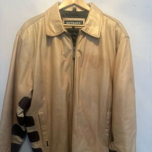 Vintage Outkast Leather Jacket.